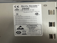 Bently Nevada Machinery Condition Monitoring  3500/65-01-00 16-Channel Temperature Monitor