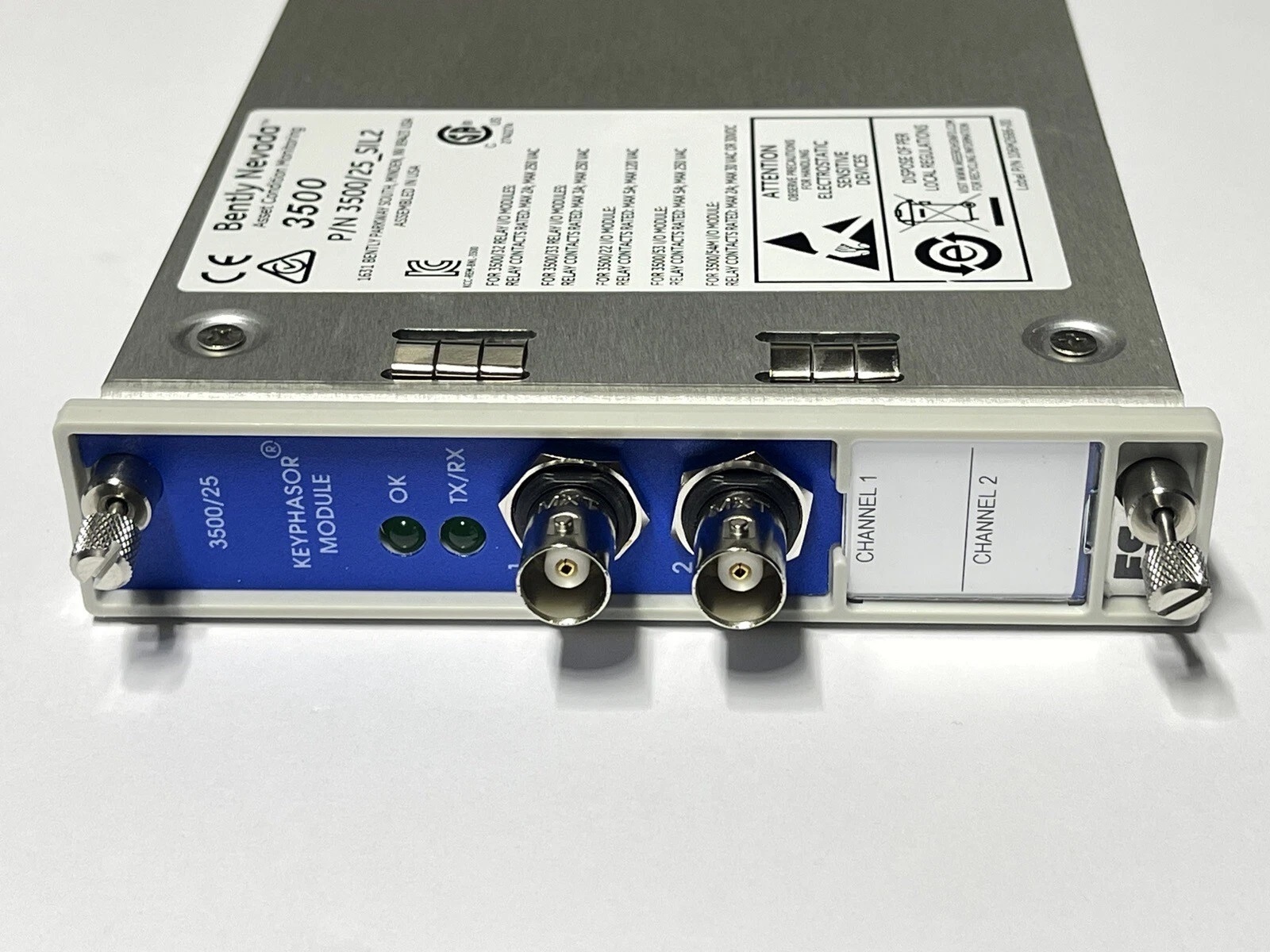 Bently Nevada 3500 Enhanced Keyphasor Module with Heavy-Duty Circuit