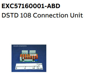 DSTD108 57160001-ABD ABB Connection Unit