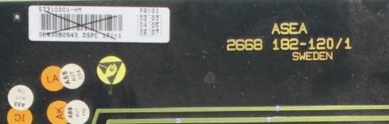 DSPC 171 57310001-CC ABB Processor Unit