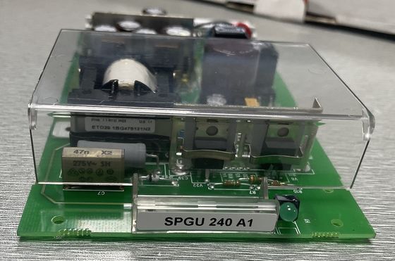 ABB SPGU240A1 Power Supply Module for Digital Substation with 330mm Length 200mm Height and 100mm Width