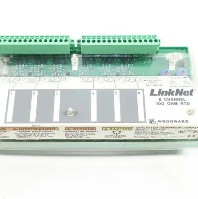 Woodward 9905-970 LinkNet 6-Channel Input Module with 1-Year Warranty and 300mm Length for Industrial Applications