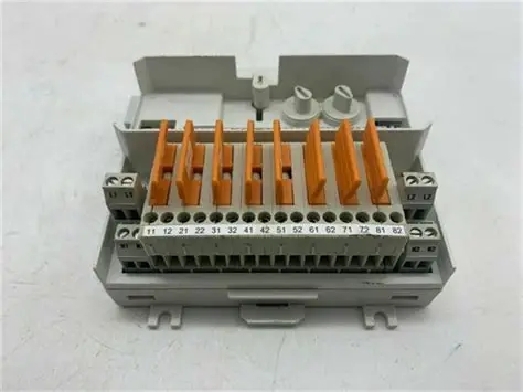 ABB TU814V1 3BSE013233R1 Compact Module Termination Unit with 64mm Length 126mm Width and 110mm Height