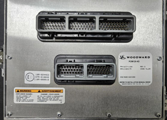 Woodward PCM128-HD High-Density Process Control Module with 24VDC and 8 Analog Channels for Industrial Applications