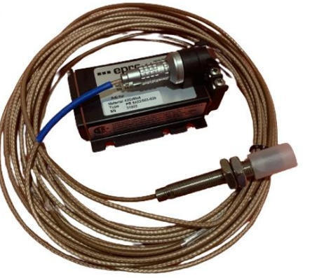 EPRO PR6423/10R-030 Eddy Current Sensor with 3/8"-24 UNF Reverse Mount and 8m Lemo Connector for Non-Contact Measurement
