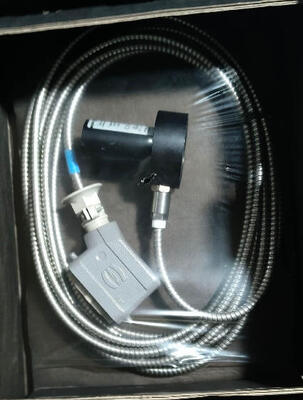 EPRO PR9268/602-000 Absolute Vibration Transducer Vertical Version with Armored 8m Cable for High-Temperature up to 200°C