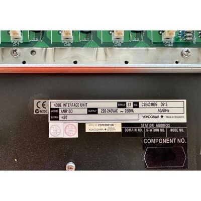 Yokogawa ANR10D-420 Dual-Redundant ER Bus Node Unit for CENTUM VP FIO System